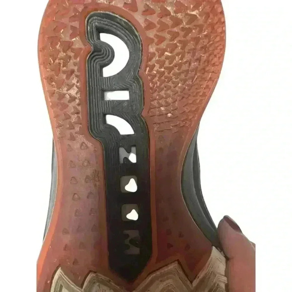 Nike Air Zoom GT Cut 2 Low Nike University Men's Basketball Orange Black 7 - Picture 13 of 13